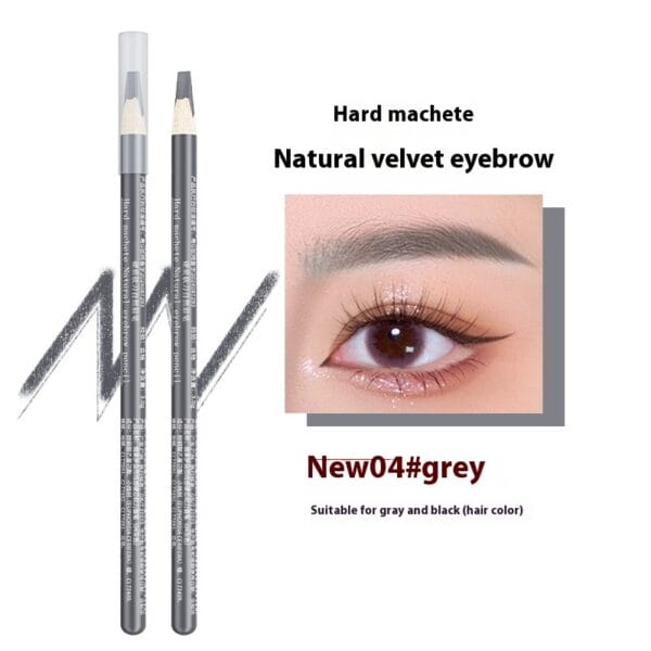 Hard Core Wild Eyebrow Pencil Waterproof And Sweatproof Distinct Look - Image 7
