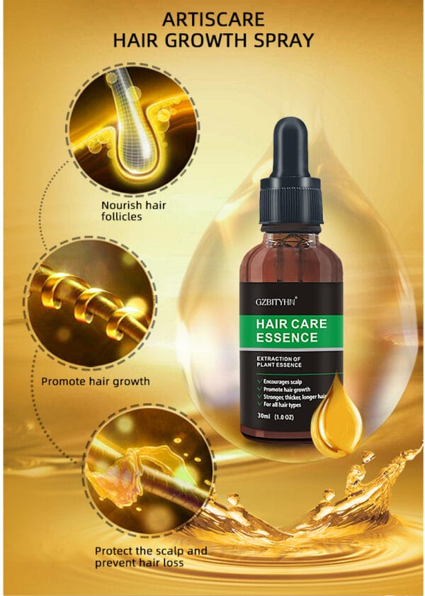 30ml Hair Growth Oil – Natural OEM Hair Care Essential Oil for Thicker, Stronger Hair - Image 4