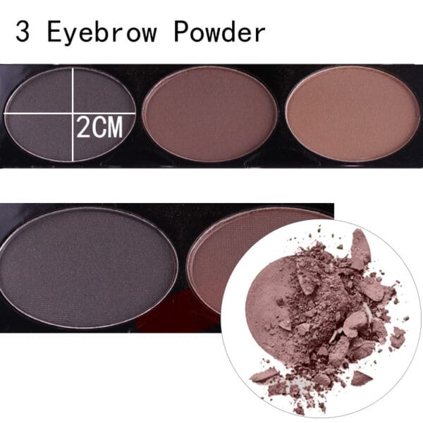 MISS ROSE 144 Color Eyeshadow Palette, Blush, Eyebrow Makeup Kit - Special Wholesale Offer - Image 4