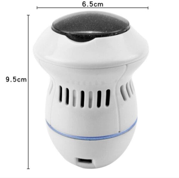 5-in-1 Electric Foot File Callus Remover – USB Rechargeable Vacuum Pedicure Tool - Image 3