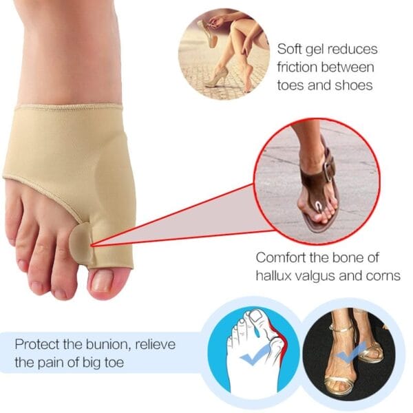 Corrective Socks Toe Valgus Toe Separator Superior Bunion Pain Relief - Image 8