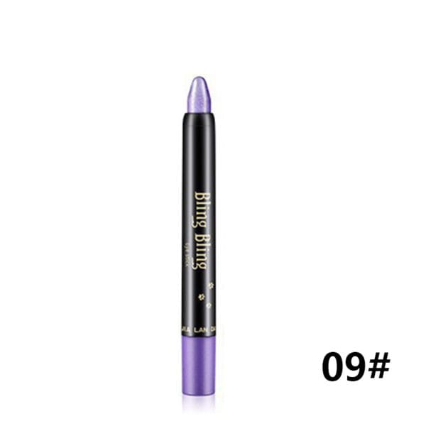 15 Color Waterproof Eyeshadow Stick – Long Lasting, Shimmery Cream Eye Makeup Pencil - Image 5