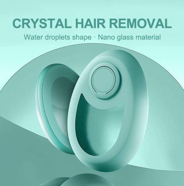 CJEER Crystal Hair Eraser – 1 Reusable Nano Glass Painless Hair Removal Tool & Exfoliator for Women and Men