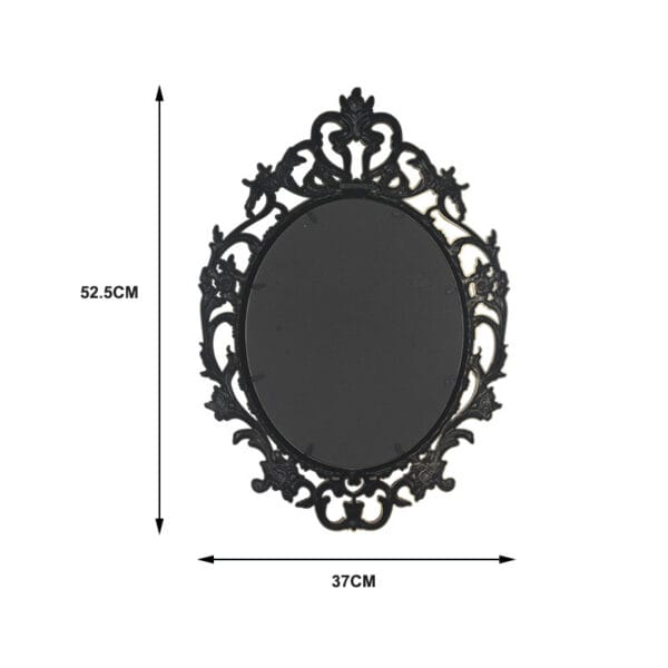 Classical Oval Decoration Retro Mirror - Image 3