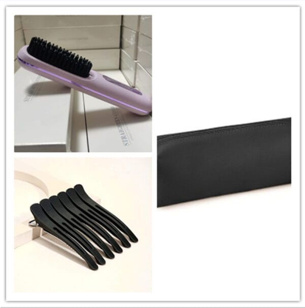 2-in-1 Cordless Hair Straightener & Comb – Fast Heating, Portable, USB Rechargeable - Image 8