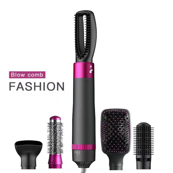 5-in-1 Hair Dryer Brush – Hot Air Styling Tool, Hair Curler & Straightener with Fast Heating and Negative Ion Technology - Image 9
