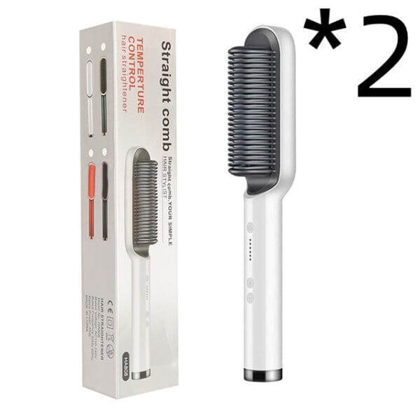 Electric Hair Styling Tool – 2-in-1 Hair Straightener and Curler - Image 7