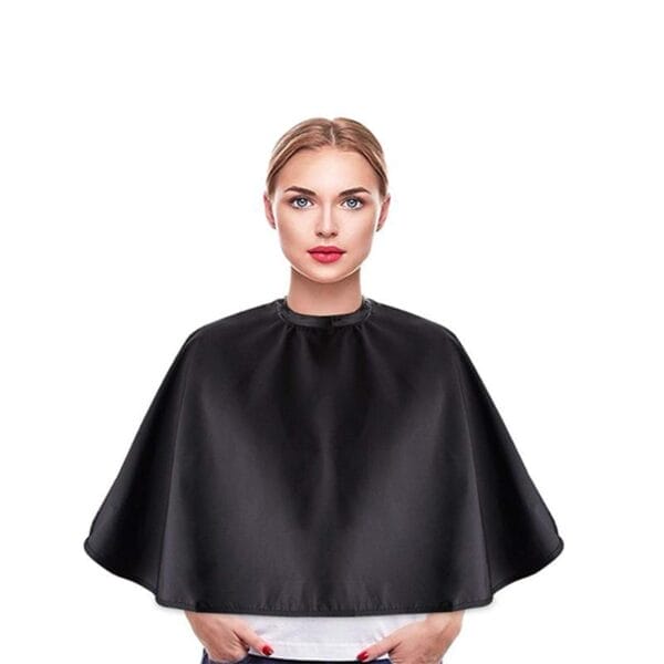 Shoulder Hair Dyeing Black Shawl Hair Salon Barber Shop Oiling Tools - Image 4