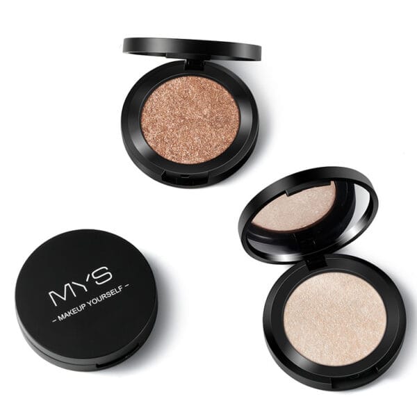 MYS Brand Face Makeup Powder 6 color Waterproof Minerals Shimmer Brightener Contour Glow Kit Bronzer Highlighter Makeup Palettes - Image 5