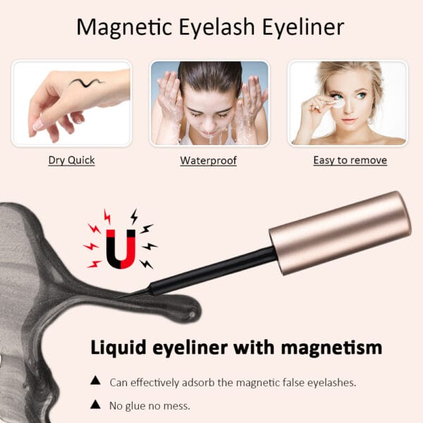 Magnetic false eyelashes - Image 2