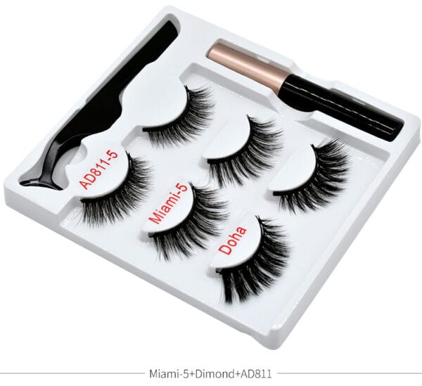 Magnetic false eyelashes - Image 8