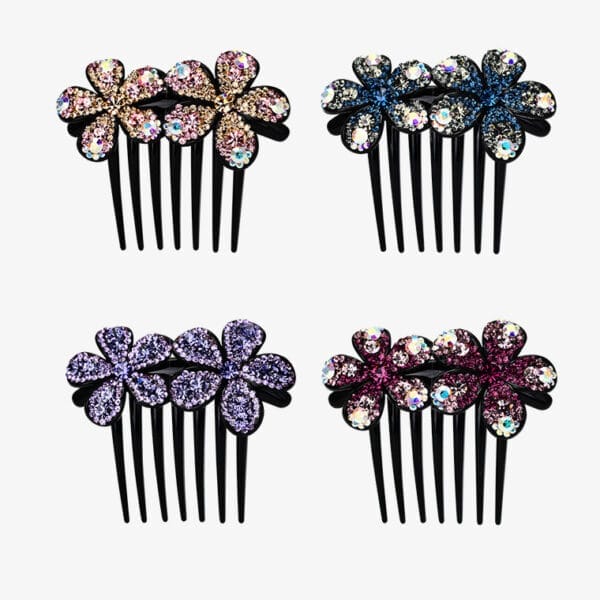 Inserting comb hair ornament - Image 2