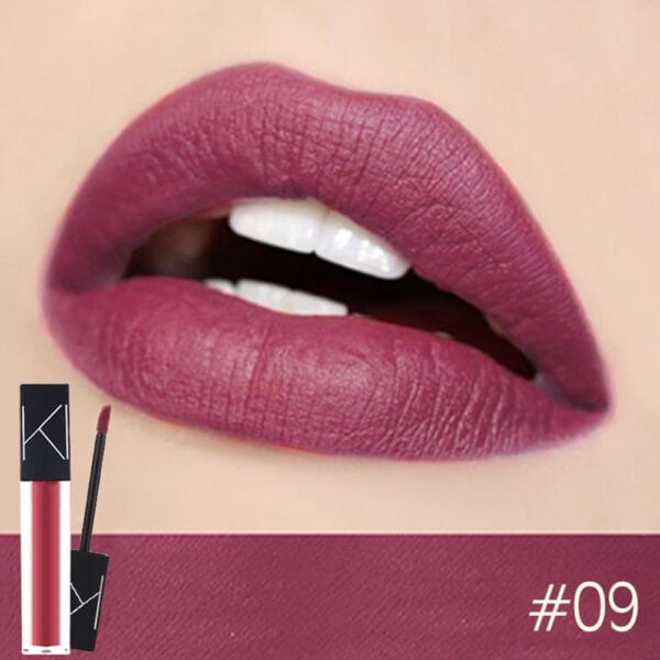 KIMUSE Makeup Matte Smooth Lipstick Liquid Lipstick Matte Waterproof Lips Makeup Cosmetic Long Lasting Matte Lipstick Makeup - Image 7