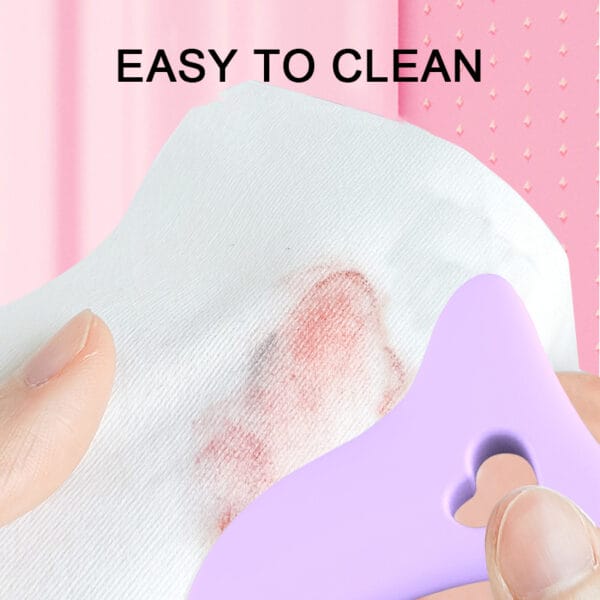 Silicone Eyeliner Stencil Wing Tip Mascara Drawing Lipstick Aid Face Cream Applicator For Beginners Makeup Tool Eyeliner Stencils Silicone Winged Tip Eyeliner Aid Eyebrow Pencil Stencil Reusable - Image 5