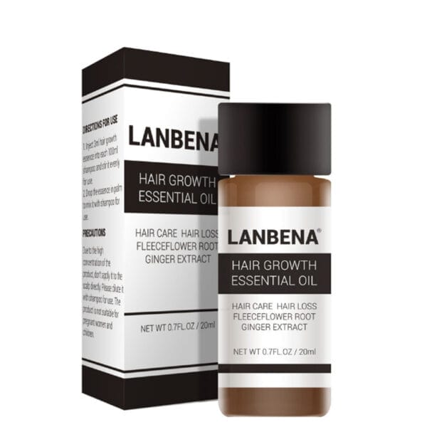 LANBENA Hair Care Essential Oil Hair Growth Treatment Prevention Hair Loss Treatment 20ml - Image 2