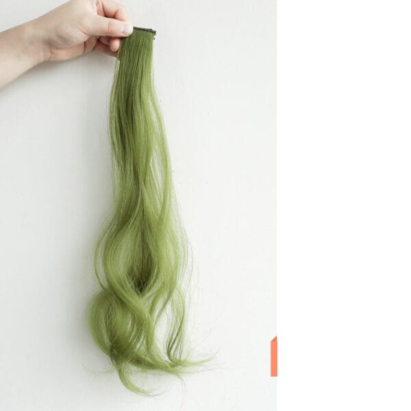 Curly Hair Hanging Ears, Hair Extension, Highlighting, Long Hair, Popular Color Wig - Image 6