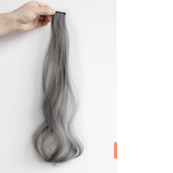 Curly Hair Hanging Ears, Hair Extension, Highlighting, Long Hair, Popular Color Wig - Image 8