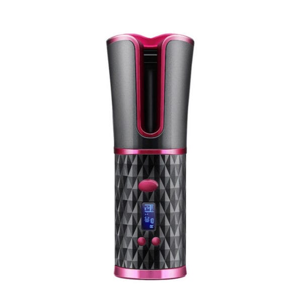 Cordless Hair Curler - 6 Heat Settings Rechargeable Wireless Curling Iron for Effortless Curls on the Go | Portable & Automatic Styling - Image 6