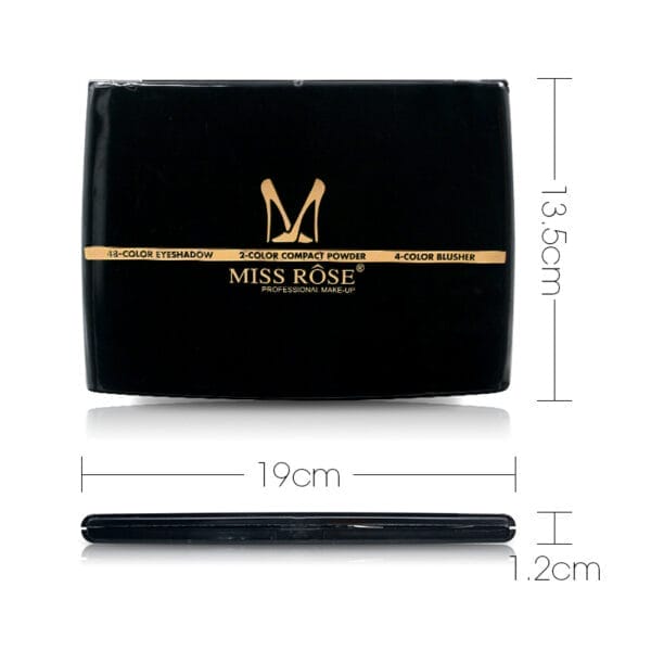 Shimmer Eye Shadow Palette Waterproof Eyeshadow Pallete - Image 4