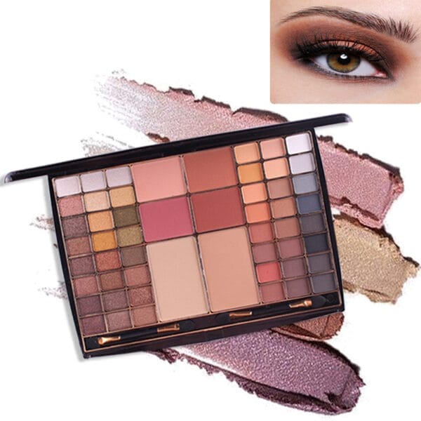 Shimmer Eye Shadow Palette Waterproof Eyeshadow Pallete - Image 3