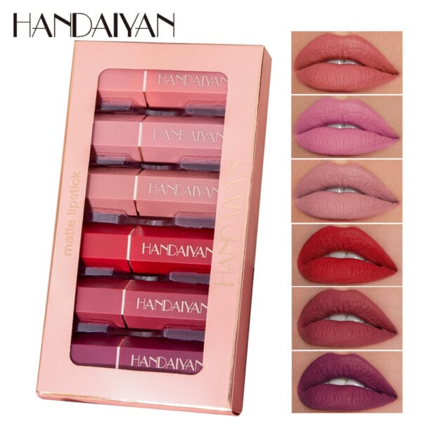 Matte Matte Lipstick Gift Box Set Non-stick Cup Lipstick Lipstick - Image 2