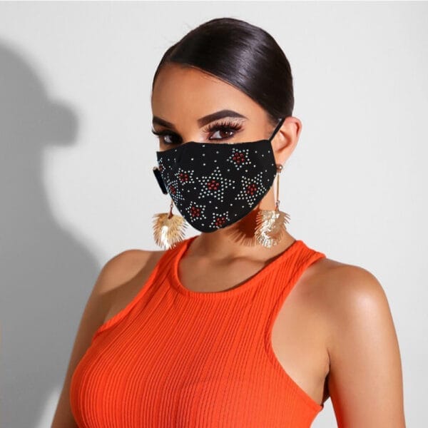 Spring and Summer New Hot Rhinestone Jewelry Masks - Image 3
