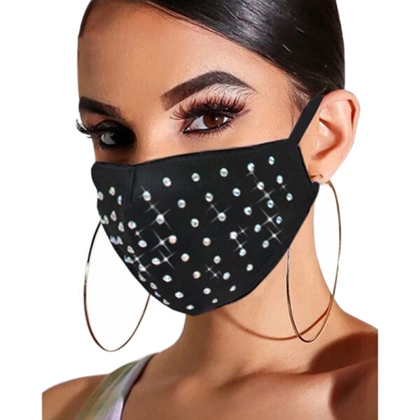 Spring and Summer New Hot Rhinestone Jewelry Masks - Image 6