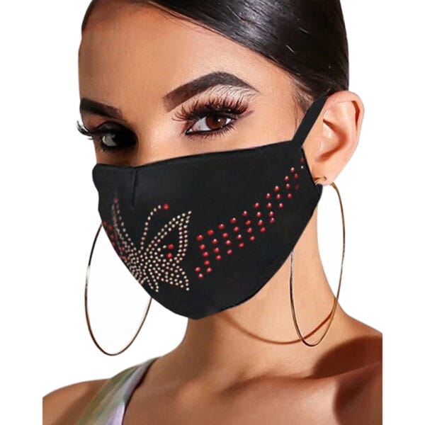 Spring and Summer New Hot Rhinestone Jewelry Masks - Image 5