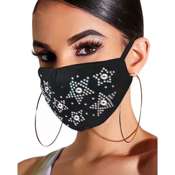 Spring and Summer New Hot Rhinestone Jewelry Masks - Image 2