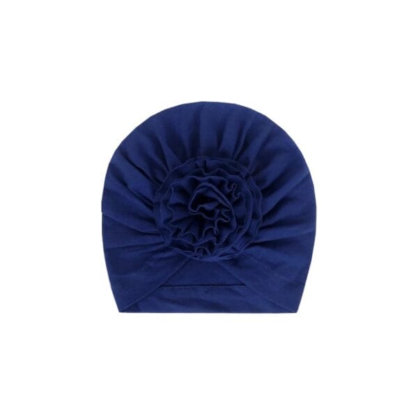 NEW Bloom Flower Baby Headband Knot Toddler Headwrap Elastic Infant Turban Bullet Fabric Infant Beanie Cap Hair Accessories - Image 4
