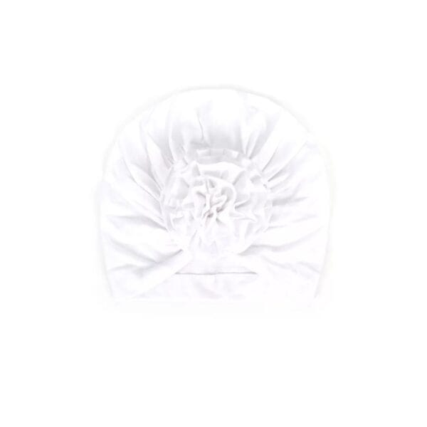 NEW Bloom Flower Baby Headband Knot Toddler Headwrap Elastic Infant Turban Bullet Fabric Infant Beanie Cap Hair Accessories - Image 9