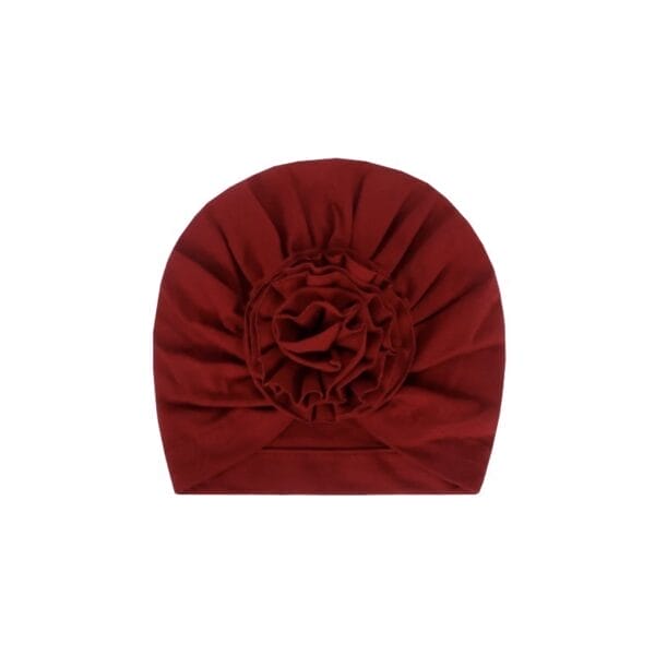 NEW Bloom Flower Baby Headband Knot Toddler Headwrap Elastic Infant Turban Bullet Fabric Infant Beanie Cap Hair Accessories - Image 3