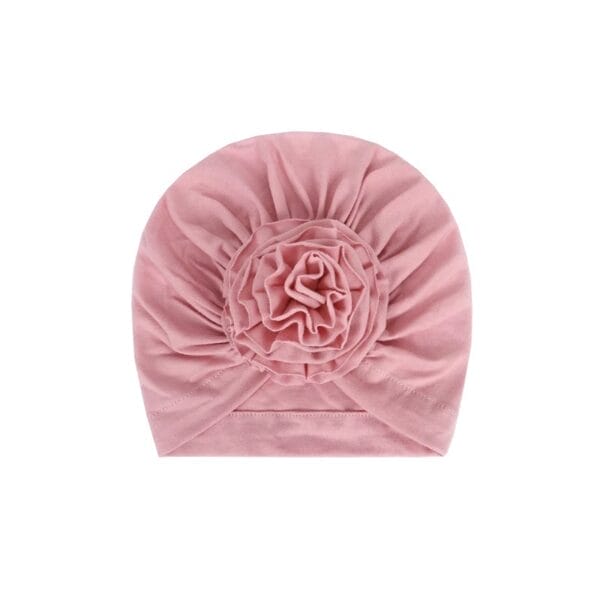NEW Bloom Flower Baby Headband Knot Toddler Headwrap Elastic Infant Turban Bullet Fabric Infant Beanie Cap Hair Accessories - Image 6