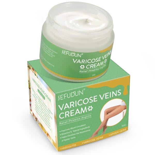 Vein Cream Red Blood Streaks Repair Earthworm Leg Bruises Bulge Relief Pain Safflower Skin care lotion Varicose Cream - Image 5