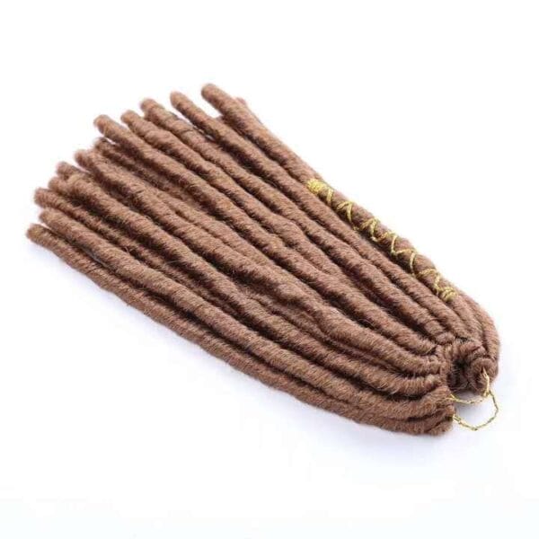Soft Dread Locs Twist Hair Faux Locs Crochet Braids - Image 3