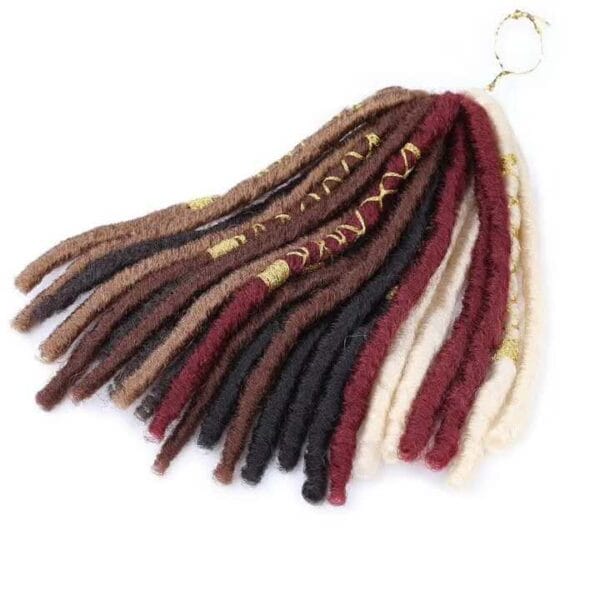 Soft Dread Locs Twist Hair Faux Locs Crochet Braids - Image 4