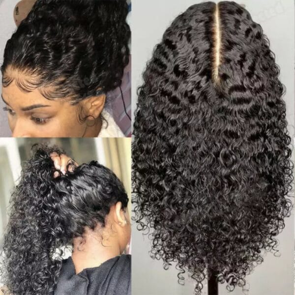 Cross Border Hot Sale African Wig European And American Wig Fluffy Long Curly Hair Small Curly Wave High Temperature Silk Chemical Fiber Headgear - Image 4