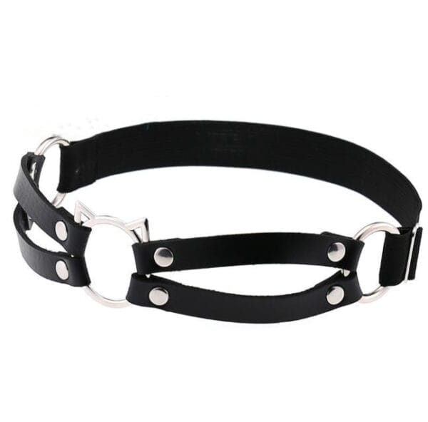Newest Womens Sexy Elasticity Harness Heart Leg Chain Garter Belts Cosplay Spike High Quality Elastic Thigh Ring Garter - Image 3