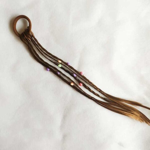 Festive Performance Colorful Bead Twist Braid - Image 10