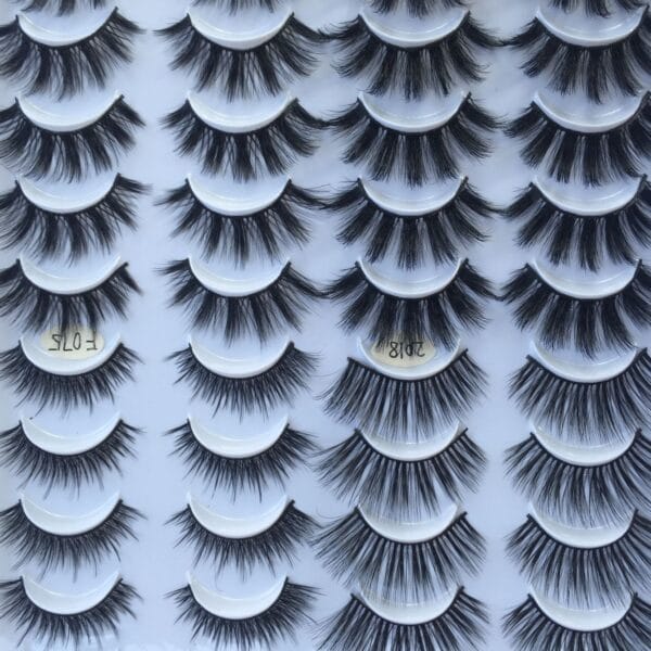 20 Pairs Of False Eyelashes Three-dimensional Multi-layer Mixed Eyelashes - Image 2