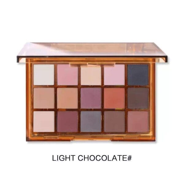 Makeup Sweet Party Eyeshadow Pallete Neon Palette 15 Shimmer Glitter Matte Shades Matellic Nude Blendable Pigment - Image 8