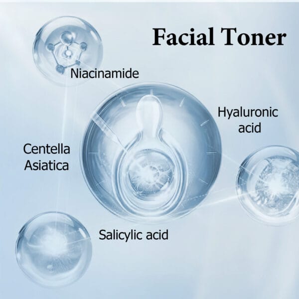 SKINCARE 5-STEP ROUTINE CLEANSER - TONER - SERUM -EYE CREAM - MOISTURIZER - Image 3