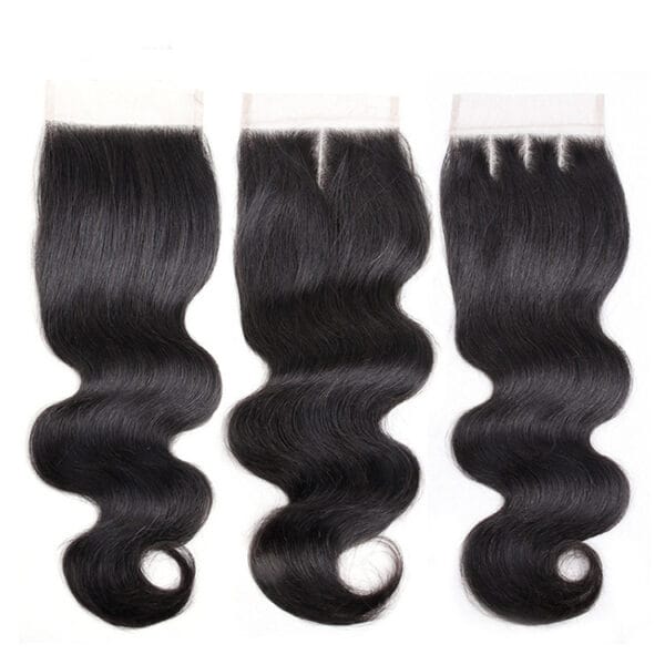Brazilian Human Hair Bundles with closure - Image 3