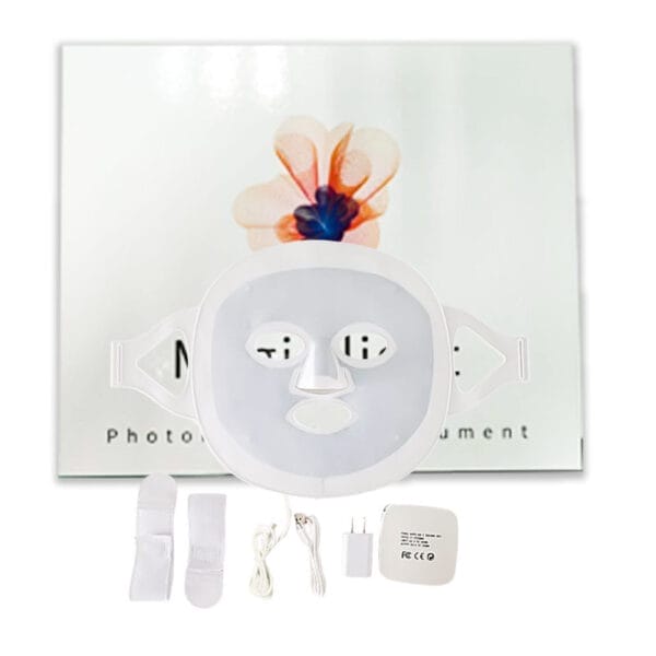 Led Mask Instrument Silicone Photon Beauty Instrument Acne Beauty Mask - Image 6