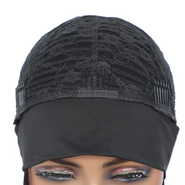Headband Wig Human Hair Straight Bob Wigs - Image 5