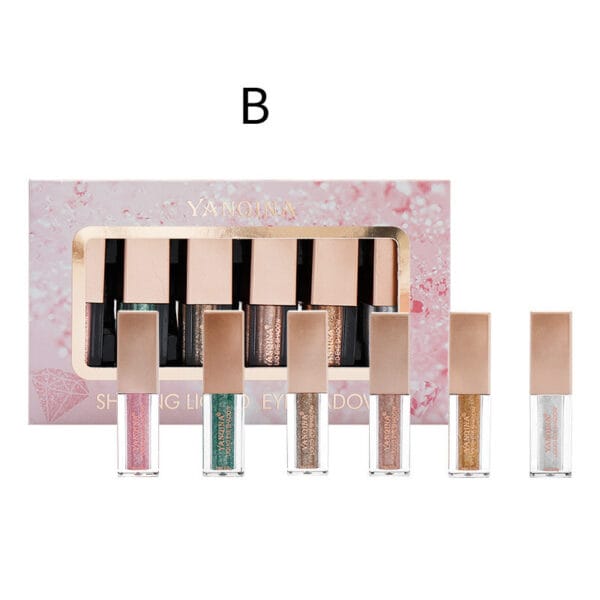 Matte Pearlescent Eyeshadow Sequined Diamond Eyeshadow Set - Image 2