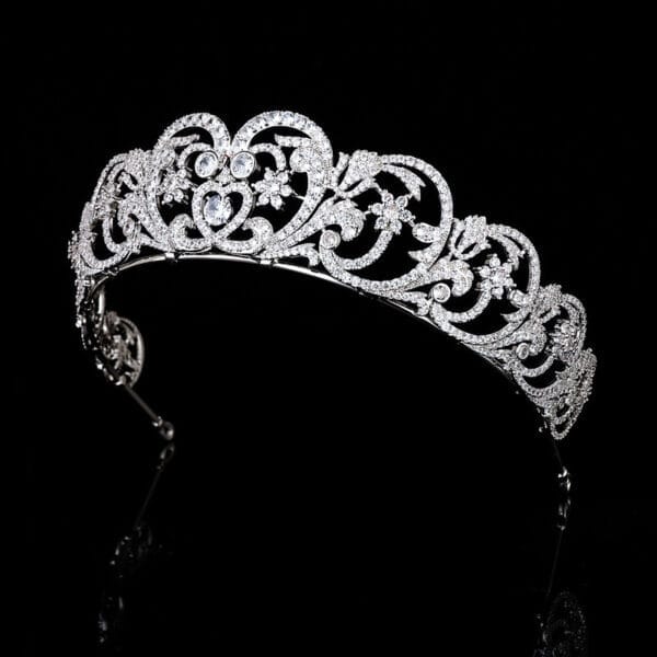 Crown Bridal Wedding Zircon Stone Jewelry Wedding Accessories - Image 3