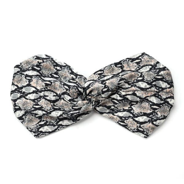Silk satin cross hair band - Image 8