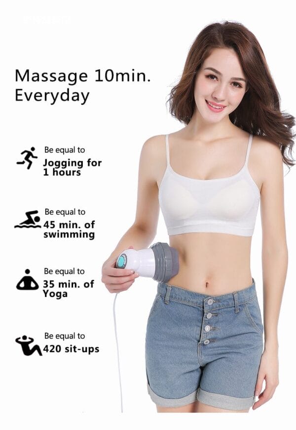 Revolutionary 4-in-1 Electric Noiseless Full Body Massager with Infrared Heat Therapy – Relax, Tone, and Reduce Cellulite - Image 7