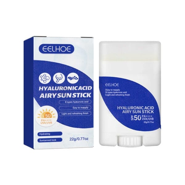 Lightweight Freshing And Moistrurizing Waterproof SPF50 Hyaluronic Acid Sun Block Stick - Image 10